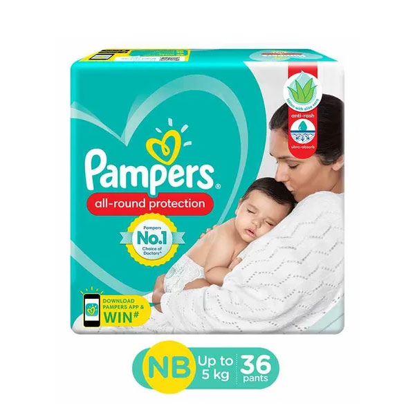 PAMPERS NEW BORN 4S