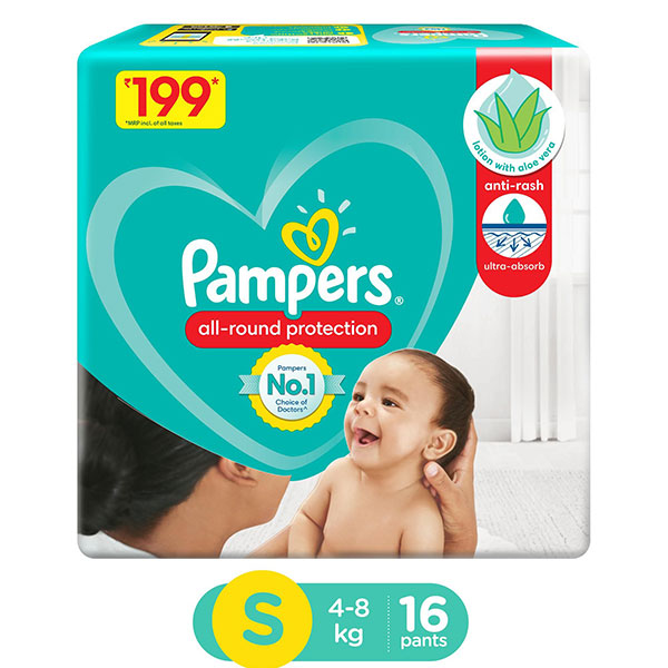 PAMPERS SMALL (4-8) KG VALUE