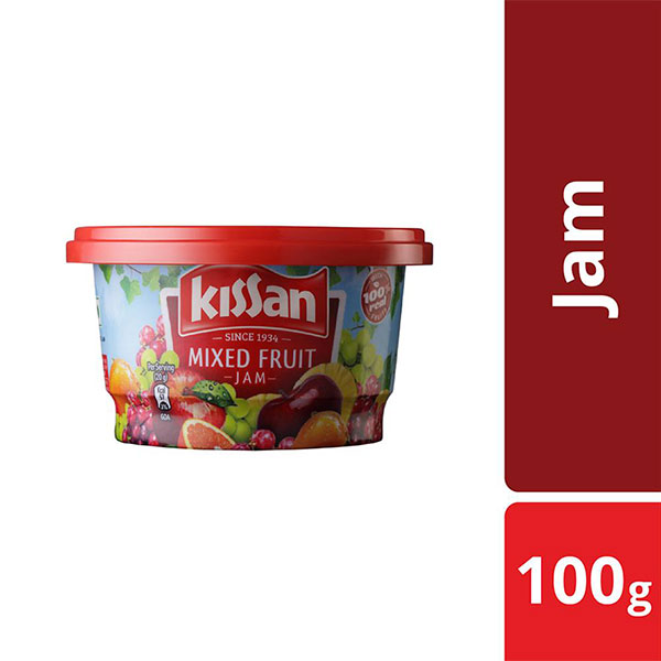 KISSAN MIXED FRUIT JAM 100GM
